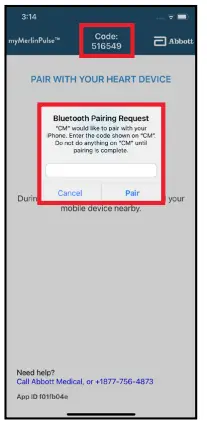 Abbott myMerlinPulse App - FIG5