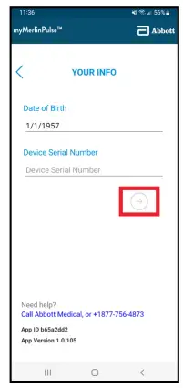 Abbott myMerlinPulse App - FIG9