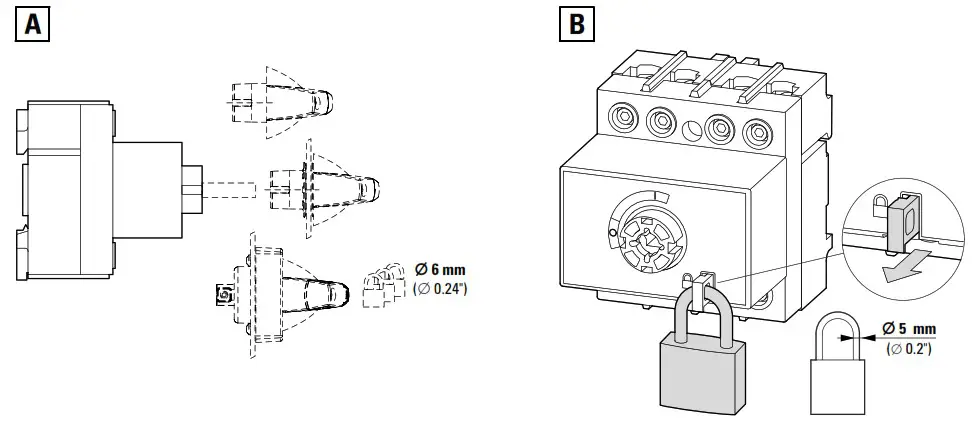 EATON DMM 40 4+SK Switch Disconnector - Connections 2