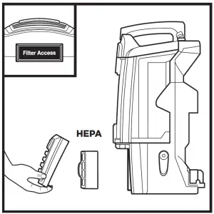 Shark ZU620 Series Rotator Powered Lift-Away Speed Upright Vacuum with Self-Cleaning Brushroll
