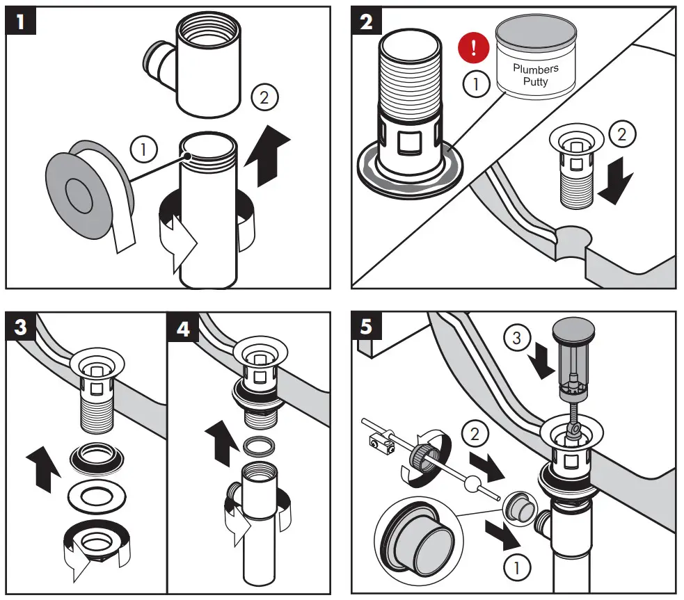 Hansgrohe 72200001 Talis S Chrome Horizontal Spray - Figure 14