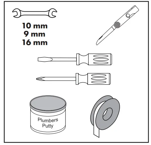 Hansgrohe 72200001 Talis S Chrome Horizontal Spray - Figure 4