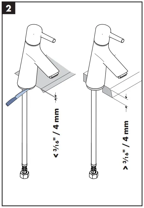Hansgrohe 72200001 Talis S Chrome Horizontal Spray - Figure 6