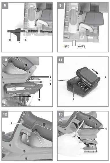 Einhell-TP-CS-18-190-Li-BL-Cordless-Handheld-Circular Saw-3