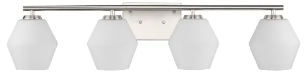 PROGRESS LIGHTING P300433-009 Copeland 7-in 4-Light Brushed Nickel LED Mid-century Vanity Light 1 - Copy