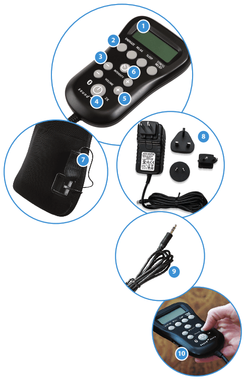 sound oasis VTS-2000 Sample Vibroacoustic Therapy System - 9