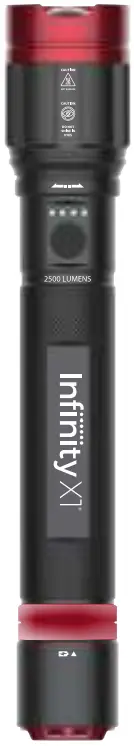 Infinity X1 2500 Lumen Dual-Core Flashlight with Hybrid Power-fig1