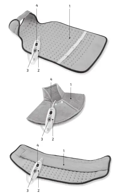 ufesa NCD Complex Flexy Heat Ergonomic Pad - overview