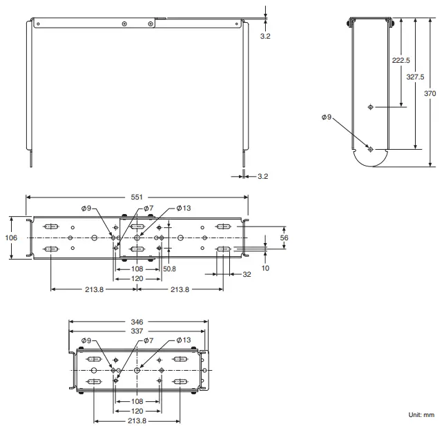 YAMAHA U-BRACKET UB-DXRDHR10 -