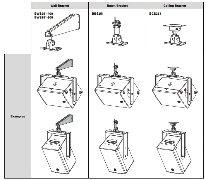 YAMAHA U-BRACKET UB-DXRDHR10