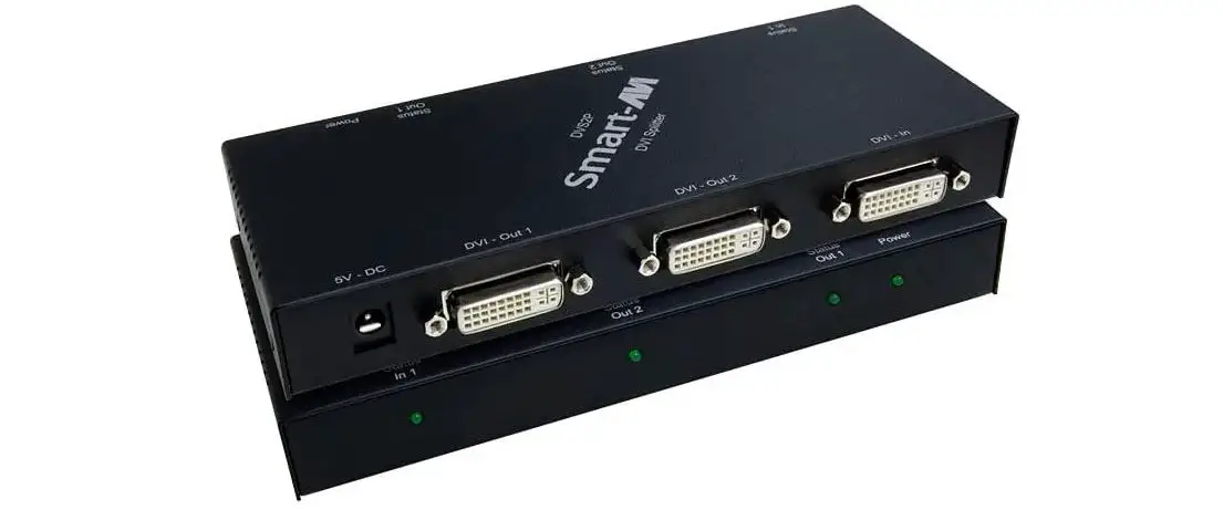 Smart-avi Dvs2p 2-port Dvi Splitter User Manual