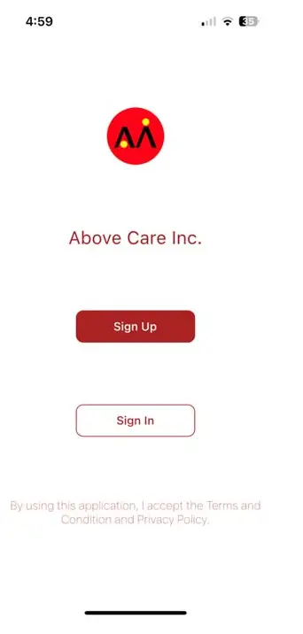 Above Care Flow EZ App - fig
