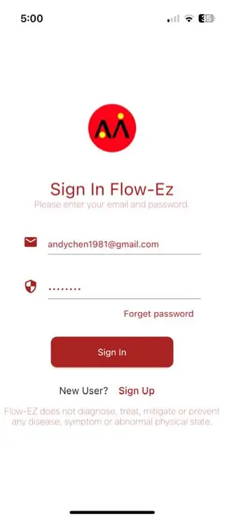 Above Care Flow EZ App - fig1