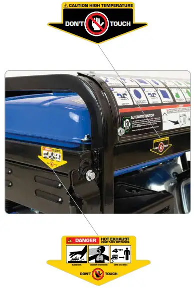 DuroMax XP12000EH Generator 12000 Watt Gas or Propane - GENERAL SAFETY PROCEDURES 2