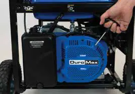 DuroMax XP12000EH Generator 12000 Watt Gas or Propane - STARTING THE GENERATOR 25