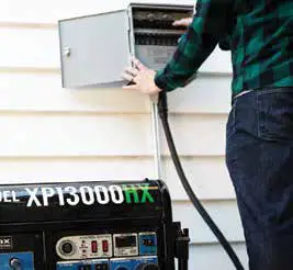 DuroMax XP12000EH Generator 12000 Watt Gas or Propane - USING THE GENERATOR 3