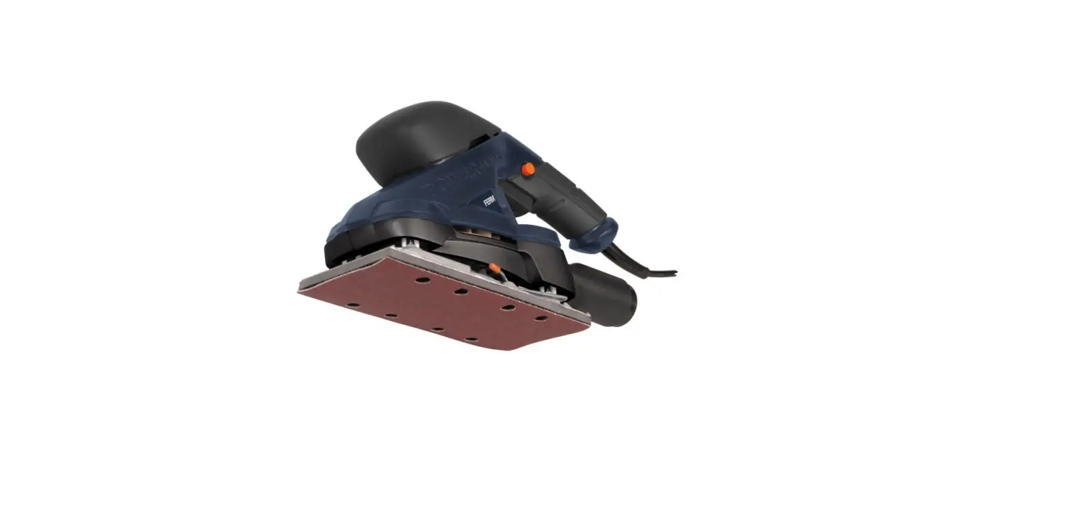 Ferm Psm1024 Orbital Sander 180w With Sanding Papers Instruction Manual