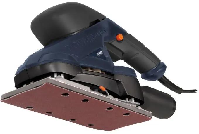 FERM-PSM1024-Orbital-Sander-180W-with-Sanding-Papers-product