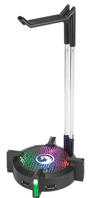 MARVO-HZ-04-RGB-Permium-Headset-Stand-with-4-X-USB-port-product