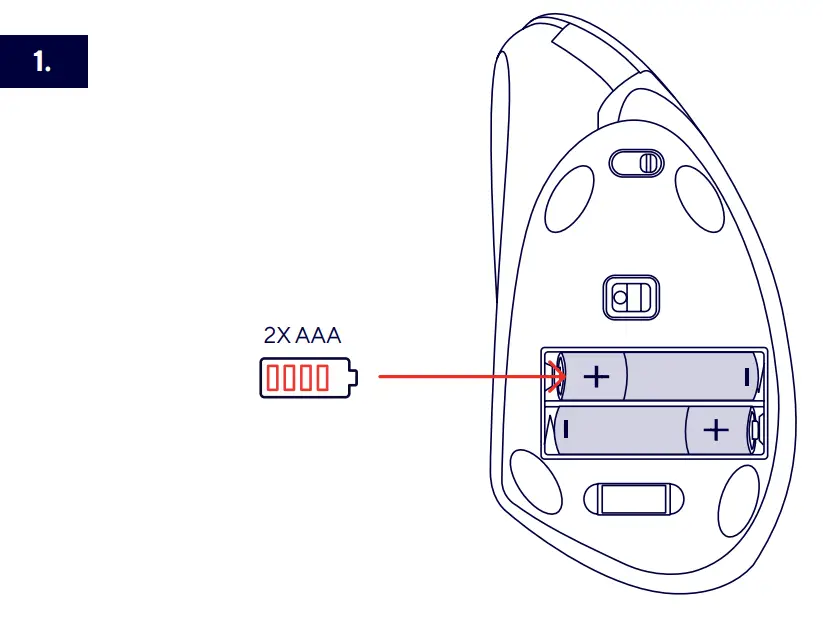 Trust 22879 Verto Ergonomic Wireless Mouse - fig1