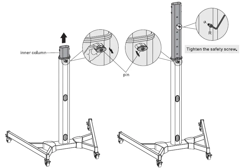 ACT AC8370-TV-and-Monitor-Floor-Stand-fig- (10)