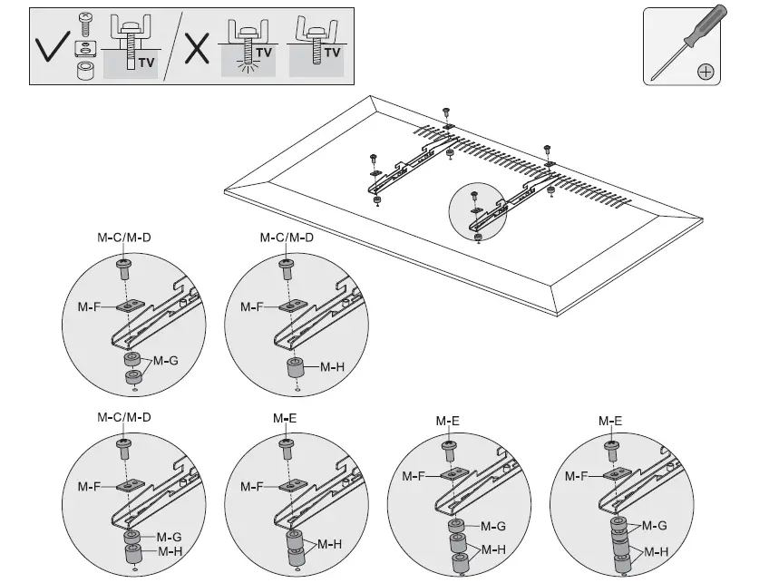 ACT AC8370-TV-and-Monitor-Floor-Stand-fig- (14)