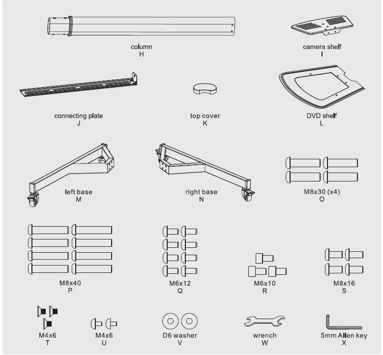 ACT AC8370-TV-and-Monitor-Floor-Stand-fig- (5)