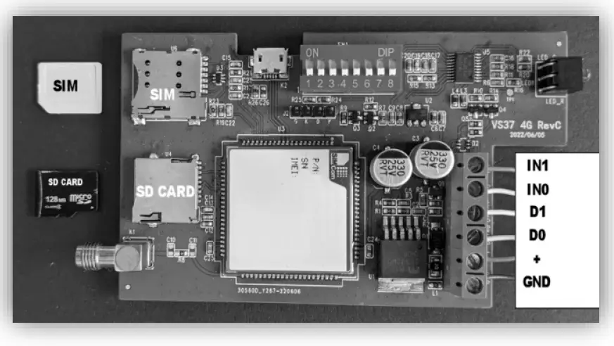 ARAS SECURITY GSM4ACCES Mobile to Wiegand Device 2