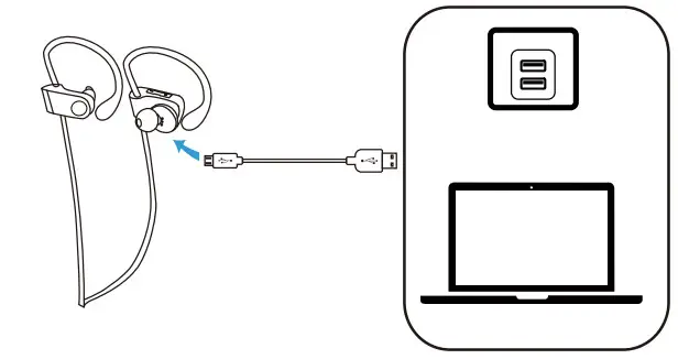 FITNIV U8I Bluetooth Headphones - Using the Headphones