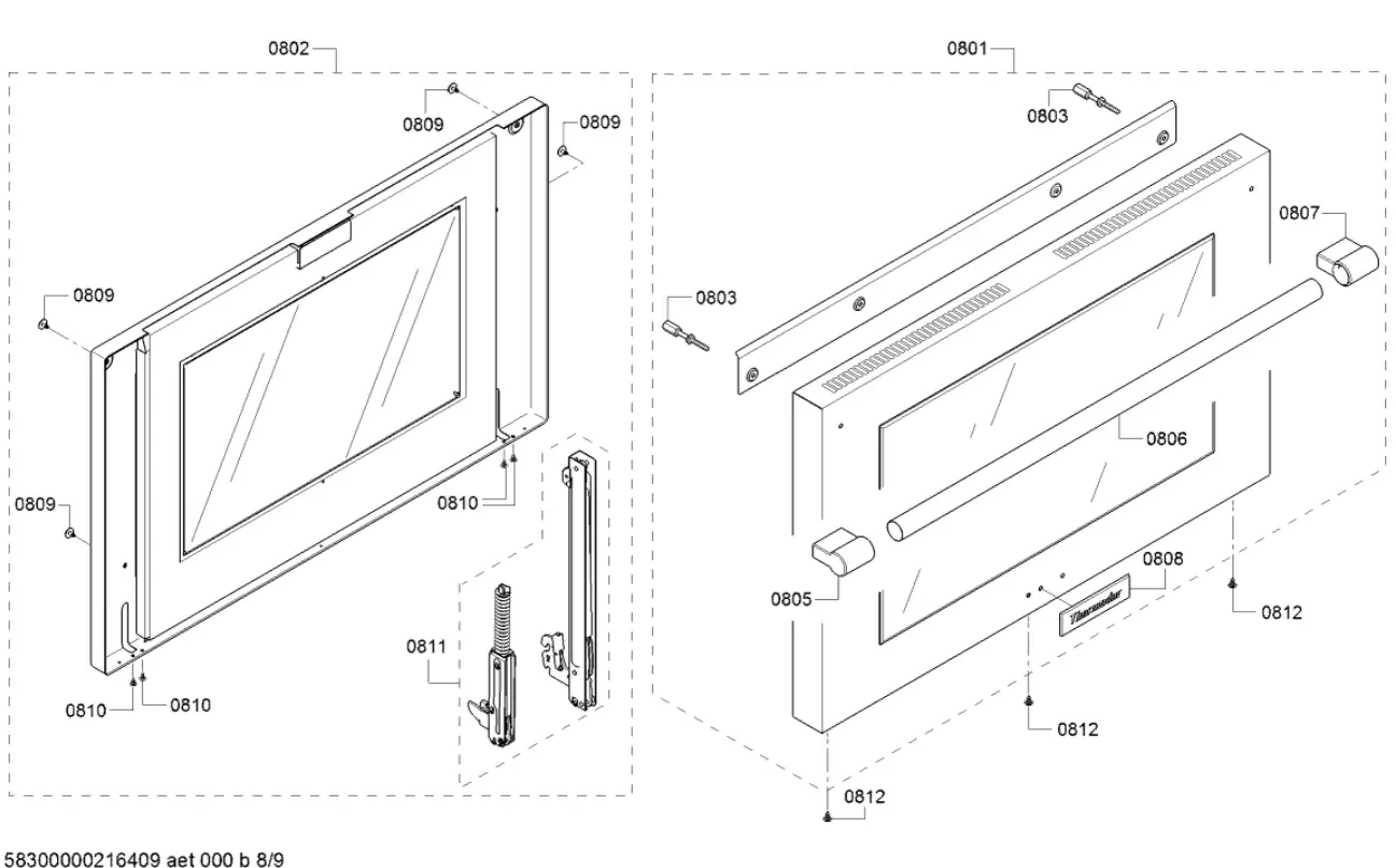 Thermador PRD366WGU-1 Dual Fuel Professional Range - figure 5