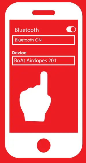 boAt Airdopes 201 Twin True Wireless Earbuds- Connection Mode