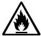 Alliance DR7003WE Front Load Dryers User Guide - Warning Risk of fire icon