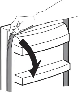 IKEA AVKYLD 500 Integrated Fridge fig 1A