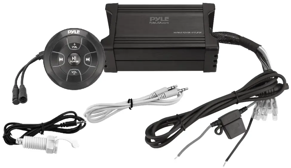 PYLE PLMRMBT5B 2 Channel BT Enabled Marine Grade Amplifier - figure 2