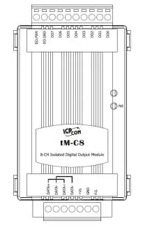 ICP DAS tM-C8 Modbus RTU Data Acquisition Modules - overview
