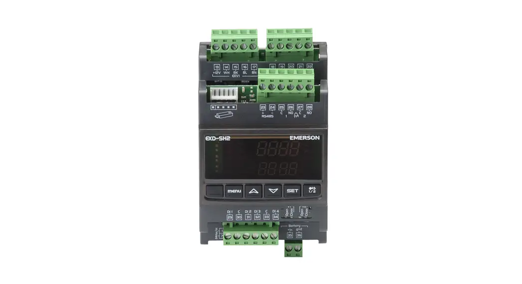 Emerson Exd-sh1/2 Controller Instruction Manual