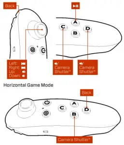 SPIELTEK 5647391460 VR Bluetooth Remote - Media Mode