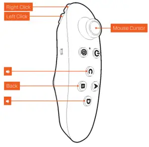 SPIELTEK 5647391460 VR Bluetooth Remote - Mouse Mode
