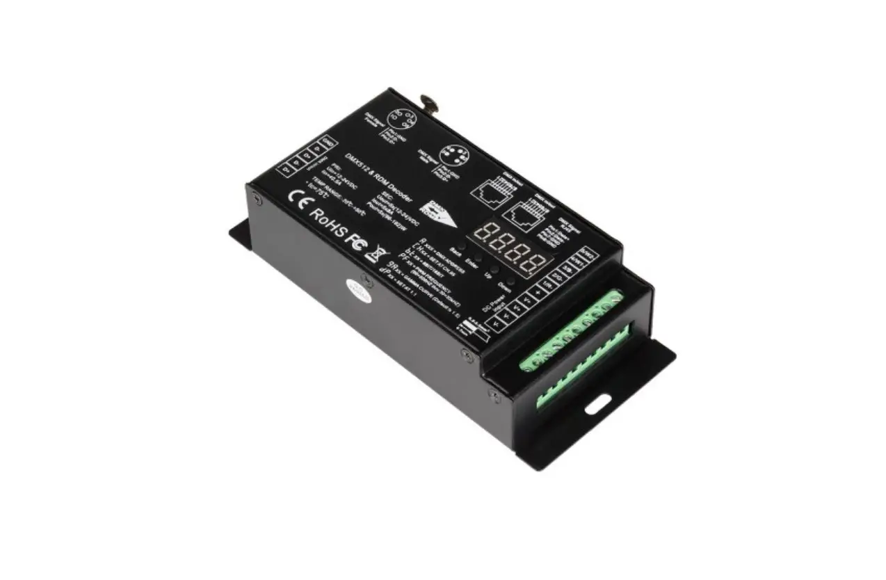 Sunricher Sr-2108b-m5-3 Ultra-pro 5ch Rdm Dmx512 Decoder Instruction Manual Sunricher Sr-2108b-m5-3 Ultra-pro 5ch Rdm Dmx512 Decoder Instruction Manual