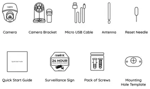 reolink RL-GO-PT-SOLAR Camera - What's in the Box