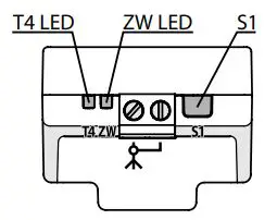Nice IBT4ZWAVE Plug-In BiDi-ZWave fig1