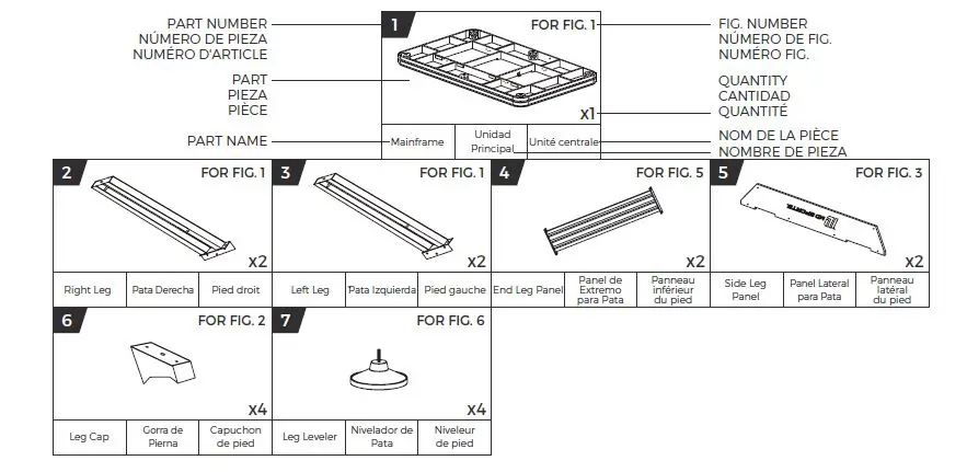 MD SPORTS BLL090 7.5 ft. Titan Billiard Table fig3