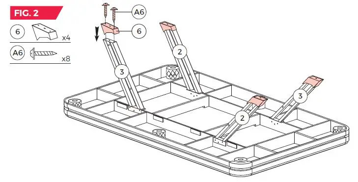 MD SPORTS BLL090 7.5 ft. Titan Billiard Table fig8