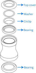 Light Bicycle - Headset Bearings
