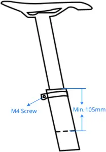 Light Bicycle - Seatpost