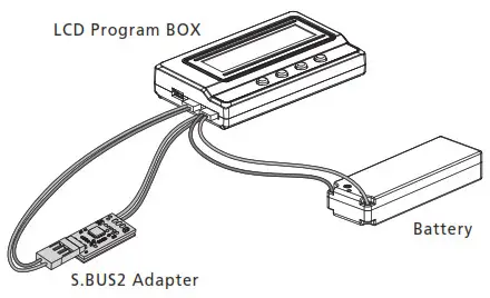HOBBYWING UBEC-10A S-Bus2 Adapter - The parameter setting method