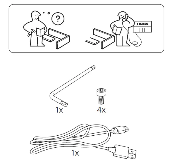 IKEA VAPPEBY Bluetooth Speaker Doubles Lamp-1