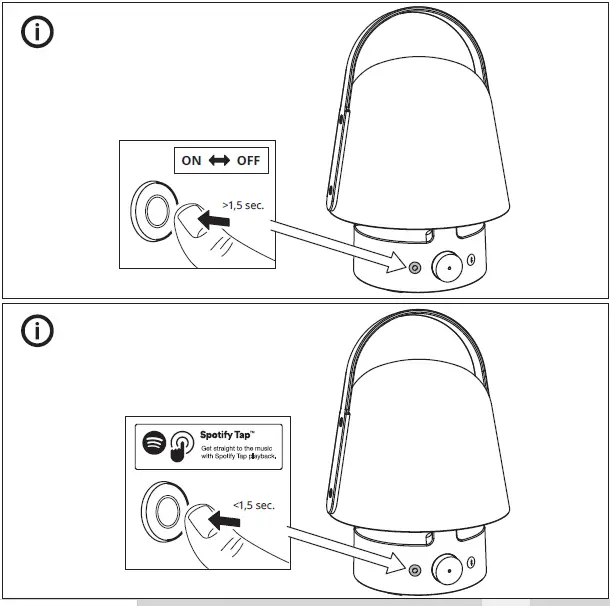 IKEA VAPPEBY Bluetooth Speaker Doubles Lamp-2