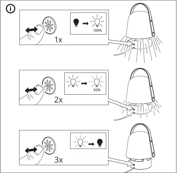 IKEA VAPPEBY Bluetooth Speaker Doubles Lamp-5