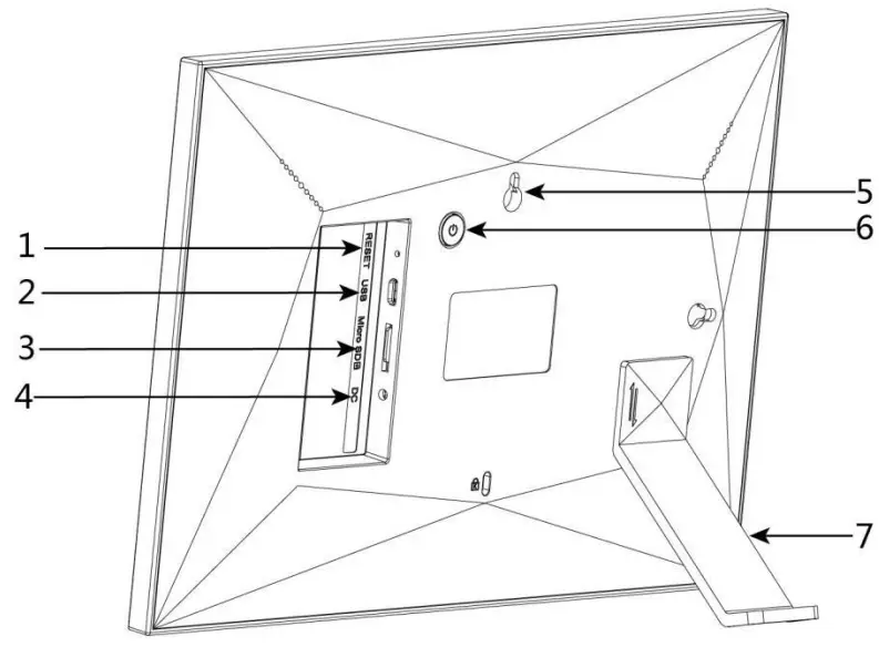 Linklemo X10 Digital Photo Frame - parameter